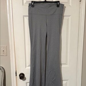 Stylish Gray Flare Leggings